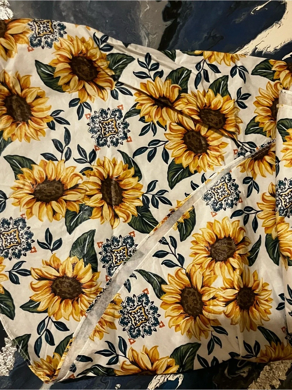 Sunflower used once